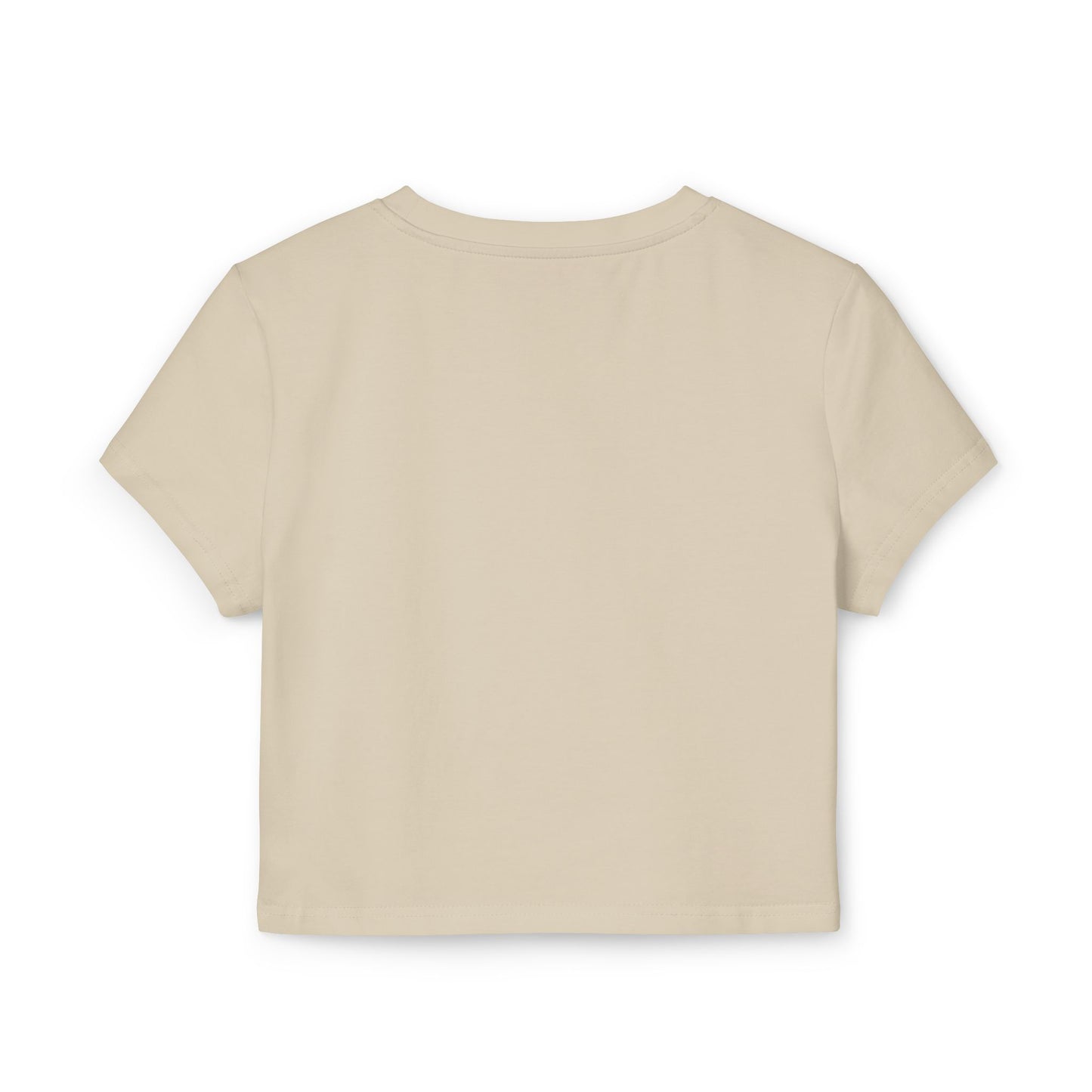 Ma Chérie Women's Baby Tee Beige